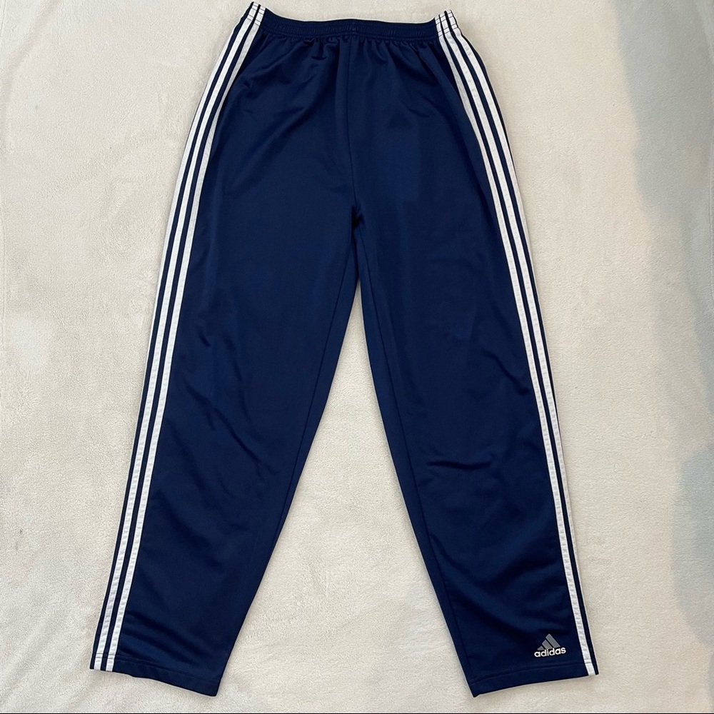 Vintage Adidas 90s Y2K Breakaway Snap Leg Track Pants